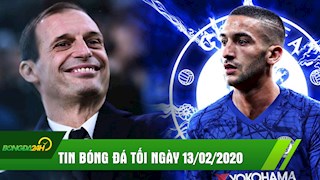 TIN BÓNG ĐÁ tối 13/2: Max Allegri đạt thỏa thuận với MU, Heerenveen hưởng lợi nếu Ziyech về Chelsea