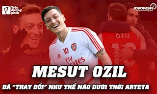 VIDEO: Mesut Ozil: Từ vua kiến tạo thành chuyên gia điều phối bóng của Arsenal-Arteta