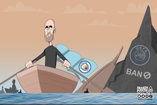 Ảnh chế: Cả nước Anh ăn mừng án phạt nặng của Man City
