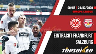 Nhận định bóng đá Frankfurt vs Salzburg 0h55 ngày 21/2 (Europa League 2019/20)