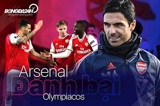 Arsenal đánh bại Olympiacos: Đoàn quân của Arteta ngày càng vững vàng