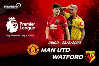 Nhận định MU vs Watford (21h ngày 23/2): Không thắng thì thôi!