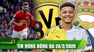 TIN NÓNG bóng đá 24/2: Bruno Fernandes tỏa sáng, M.U vùi dập Watford; Real mua Sancho thay Hazard