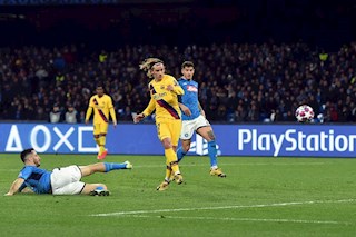 Những con số ấn tượng xung quanh bàn thắng của Griezmann trước Napoli