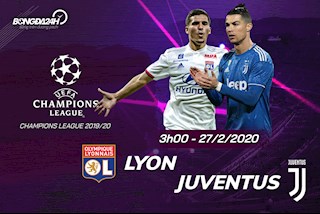 Nhận định Lyon vs Juventus (3h00 ngày 27/2): Chớ xem thường “Sư tử” mất nanh