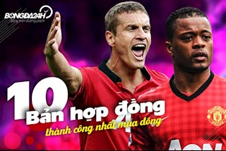 Những bản hợp đồng thành công nhất mùa đông: Đá tảng MU là số 1