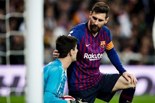 Thibaut Courtois gây sốc khi phát biểu về Lionel Messi