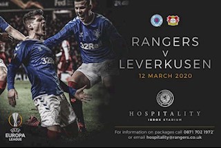 Nhận định bóng đá Rangers vs Leverkusen 3h00 ngày 13/3 (Europa League 2019/20)