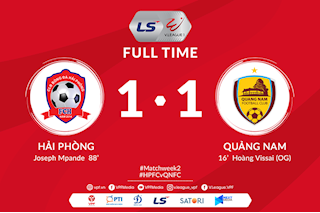 Video tổng hợp: Hải Phòng 1-1 Quảng Nam (Vòng 2 V-League 2020)