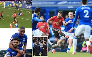 Dư âm Everton 1-1 MU: Fernandes và VAR cứu Quỷ đỏ