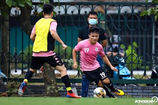 Quang Hải và đồng đội sẽ tập luyện trở lại nếu lệnh cách ly được bãi bỏ