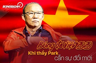Bóng đá Việt Nam năm 2020: Khi thầy Park cần một sự đổi mới