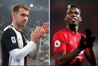 HLV Solskjaer đồng ý trao đổi giữa Pogba và Ramsey