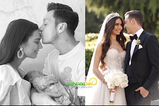 Vợ Mesut Ozil - nàng WAGs nóng bỏng vừa hạ sinh công chúa đầu lòng