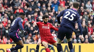 Salah cán mốc 100 trận ở NHA cho Liverpool bằng thành tích khủng