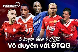 5 huyền thoại ở CLB song vô duyên với ĐTQG: Tiếc nhất Ninja gừng!