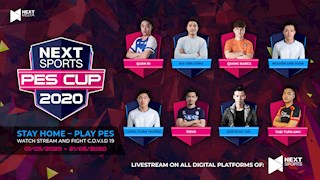 Next Sports PES Cup 2020: Xuân Trường, Quế Ngọc Hải phá đảo mùa Covid