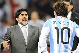 Không phải World Cup, đây là điểm khác biệt lớn nhất giữa Messi và Maradona
