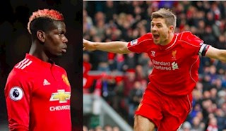 Huyền thoại MU đánh giá Paul Pogba giống Steven Gerrard
