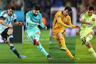 VIDEO: Tiết lộ bí quyết sút phạt của Messi: Cú sút tự sát
