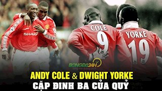 VIDEO: Andy Cole - Dwight Yorke: Cặp đinh ba của Quỷ