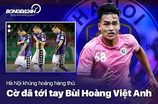 Hà Nội khủng hoảng hàng thủ: Cờ đã tới tay Bùi Hoàng Việt Anh