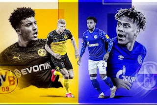 Dortmund 4-0 Schalke (KT): Siêu Haaland tỏa sáng, Dortmund thắng lớn ngày Bundesliga trở lại