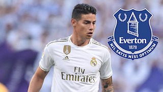 HLV Carlo Ancelotti rất muốn tái hợp James Rodriguez ở Everton nhưng ...