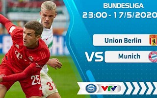 Nhận định bóng đá Union Berlin vs Bayern Munich 23h00 ngày 17/5 (Bundesliga 2019/20)