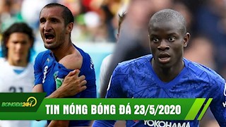 TIN NÓNG BÓNG ĐÁ 23/5:  Bị cắn, Chiellini vẫn nói lời yêu thương, Kante nghỉ hết mùa vì 1 lí do lãng xẹt