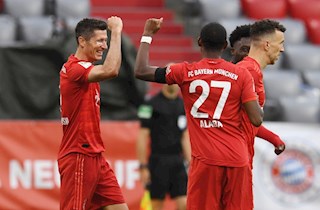Video tổng hợp: Bayern Munich 5-2 Frankfurt (Bundesliga 2019/20)