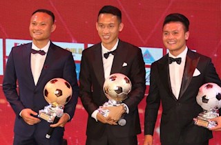 Hùng Dũng hơn Quang Hải bao nhiêu điểm ở cuộc đua bóng Vàng 2019?
