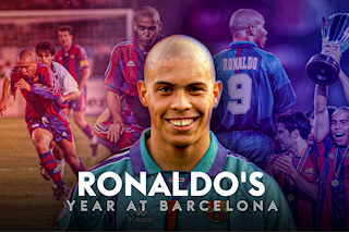 1996/97: Mùa giải siêu hạng của Ronaldo trong màu áo Barcelona (P1)
