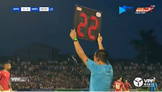 Trận Hồng Lĩnh Hà Tĩnh - Hà Nội ở đâu so với trận cầu được bù giờ nhiều nhất thế giới?