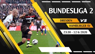 Nhận định bóng đá Dynamo Dresden vs Hamburg 23h30 ngày 12/6 (Hạng 2 Đức 2019/20)