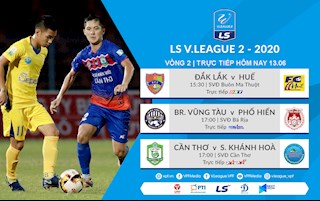 Trực tiếp vòng 2 Hạng nhất Quốc gia 2020 hôm nay 13/6 (Link xem BDTV)