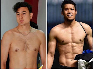 Thủ môn Văn Lâm lộ bụng mỡ, bị fan Thái châm chọc khi so với Kawin