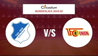 Nhận định bóng đá Hoffenheim vs Union Berlin 20h30 ngày 20/6 (Bundesliga 2019/20)