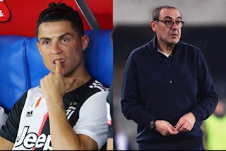 Sarri có thể bị sa thải vì làm mất lòng Ronaldo