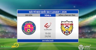 Trực tiếp bóng đá Sài Gòn vs Hà Tĩnh link xem V-League 2020 ở kênh sóng nào ?