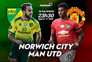 Nhận định Norwich vs Man Utd (23h30 ngày 27/6): Tiếp đà chiến thắng