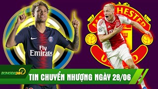 TIN CHUYỂN NHƯỢNG 28/6: Inter vung tiền tấn mua Neymar? MU đánh bại Real mua Van De Beek