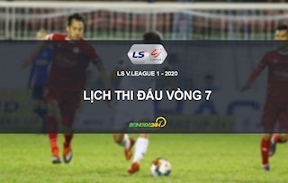 Lịch thi đấu, lịch phát sóng vòng 7 LS V.League 1 - 2020 mới nhất