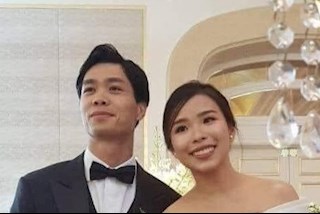 Hình ảnh đầu tiên về lễ đính hôn của Công Phượng và Viên Minh