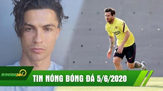 TIN NÓNG BÓNG ĐÁ 5/6 | Ronaldo kiếm tiền TOP 1 Instagram | Barca méo mặt vì Messi dính chấn thương