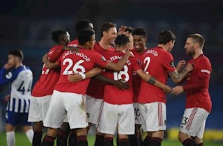4 điểm tích cực với MU sau trận thắng đậm Brighton