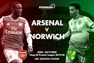Nhận định Arsenal vs Norwich (0h00 ngày 2/7): Khó cản Pháo thủ