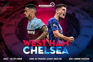 Nhận định West Ham vs Chelsea (02h15 ngày 2/7): Tái lập khoảng cách