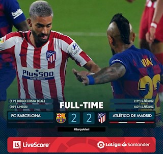Link xem video bóng đá Barca vs Atletico 2-2: Kịch tính và quyết liệt