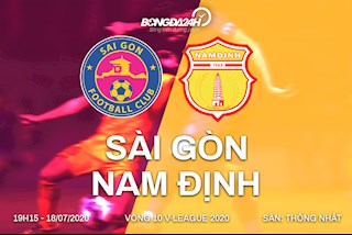 Hạ đẹp Nam Định yếu bóng vía trên sân khách, Sài Gòn thị uy sức mạnh đội đầu bảng (KT)